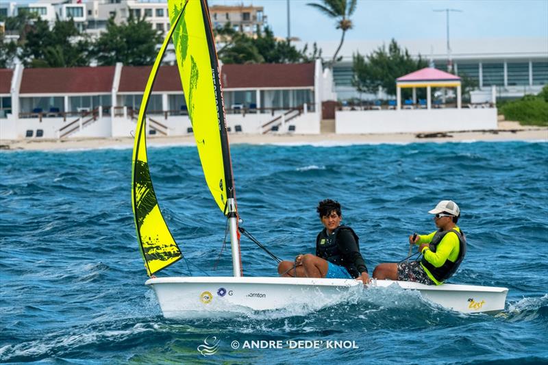 RS Zest - Jordi Lewis and Rio Marks-Dasent - photo © Sint Maarten Yacht Club