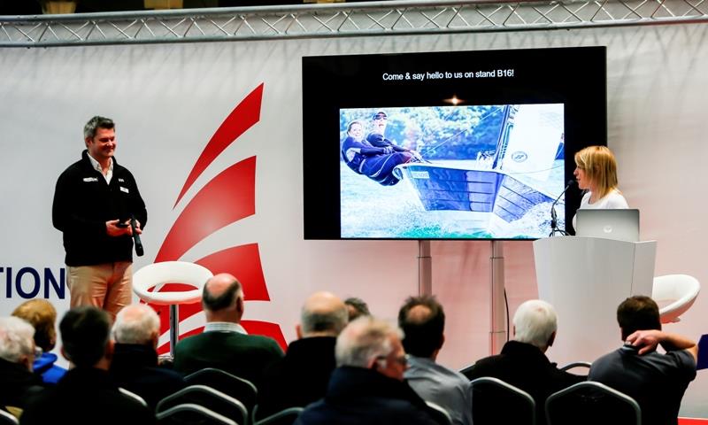 RYA Class Association Stage photo copyright Paul Wyeth taken at RYA Dinghy Show and featuring the  class
