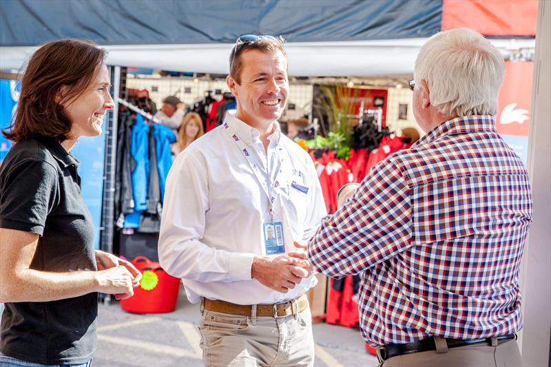 Ask the RYA at Poole Harbour Boat Show photo copyright Emily Whiting taken at  and featuring the  class