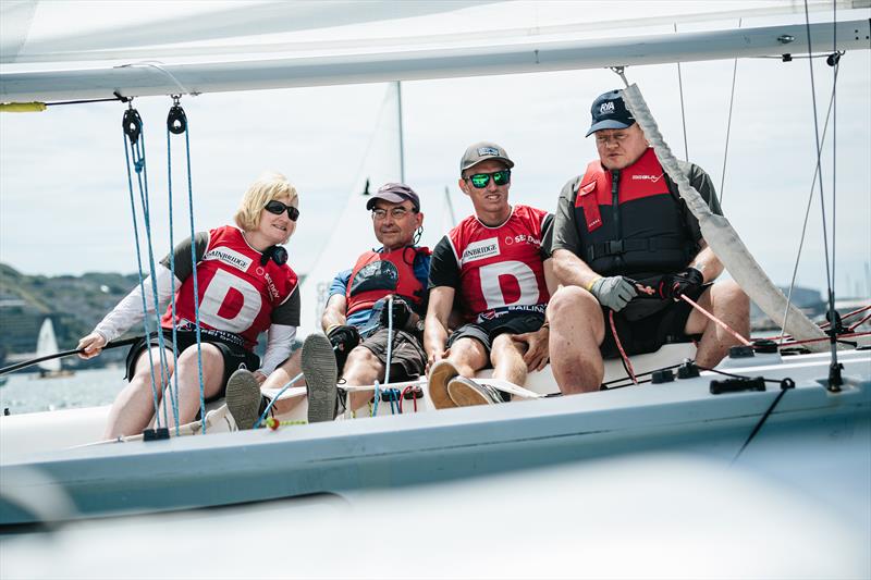 Sailability blind sailing photo copyright Col Morley taken at Royal Yachting Association and featuring the  class