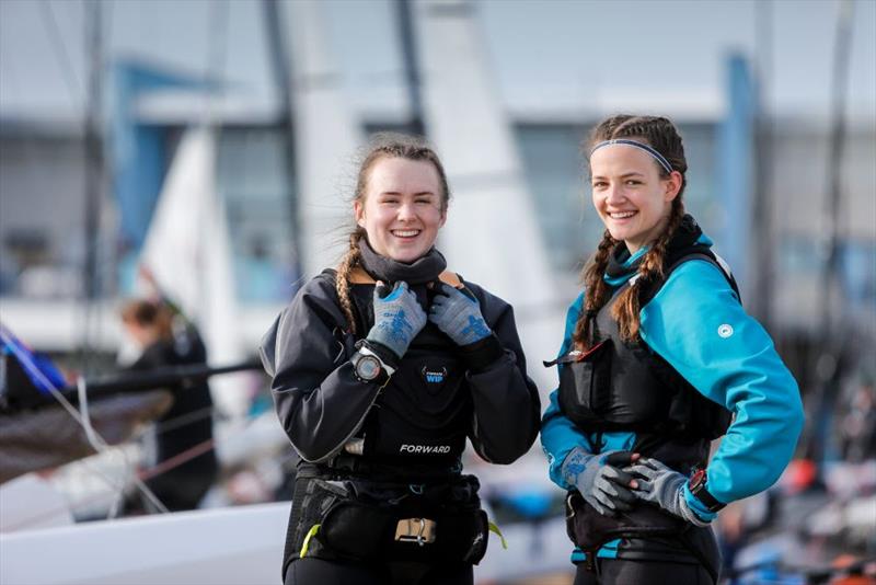 JUMP – The Junior Upskill Mentor Programme for women and girls aged 16-25  photo copyright RYA / SailGP taken at  and featuring the  class