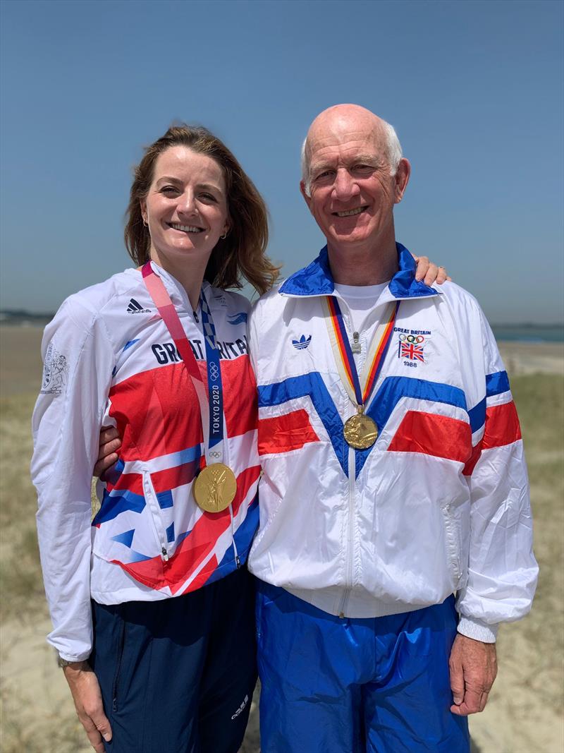 Mike and Eilidh McIntyre photo copyright Team GB taken at RYA Dinghy Show and featuring the  class