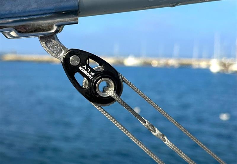 The Harken ILCA vang system - photo © RYA