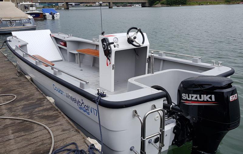 200th wheelchair accessible Wheelyboat is getting ready for use in North Wales - photo © The Wheelyboat Trust