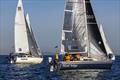 S80 top two Outlaw and Mood Indigo during the Australian Women's Keelboat Regatta © Andrea Francolini / AWKR