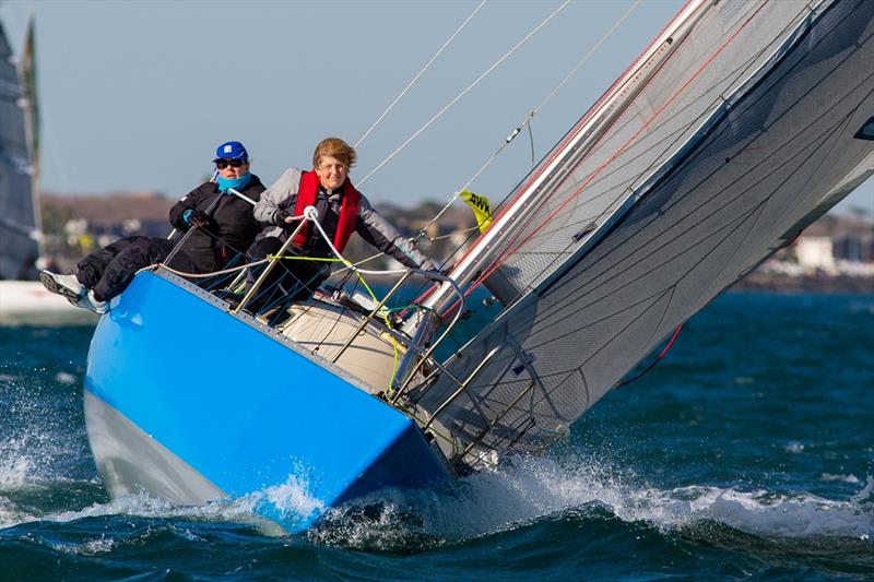 Leo Eeckman steered Le Cascadeur is Div 1 third overall - Australian Women's Keelboat Regatta - photo © Bruno Cocozza / AWKR