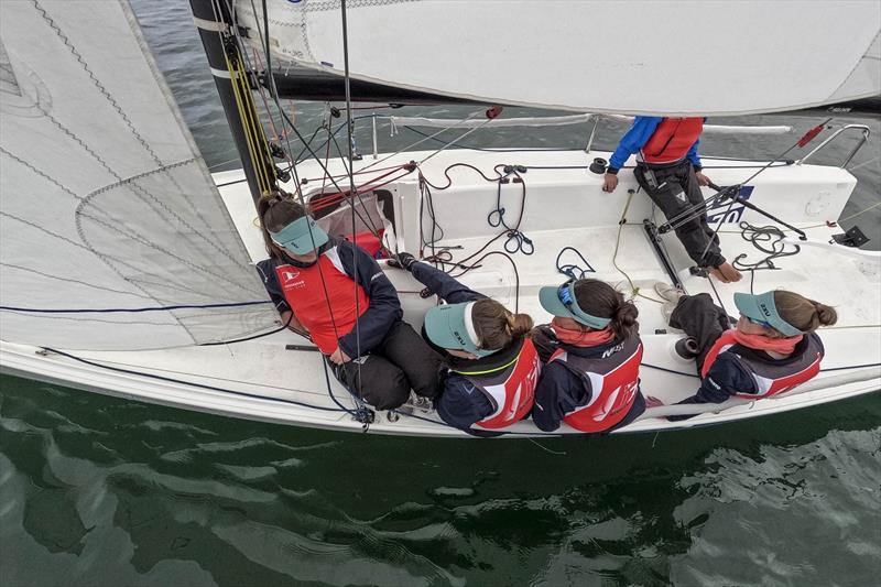 Auretta through the lens last year - Australian Women's Keelboat Regatta photo copyright Andrea Francolini taken at Royal Melbourne Yacht Squadron and featuring the S80 class