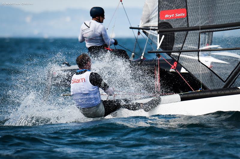 Foiling Week GARDA photo copyright Martina Orsini taken at Fraglia Vela Malcesine and featuring the S9 class