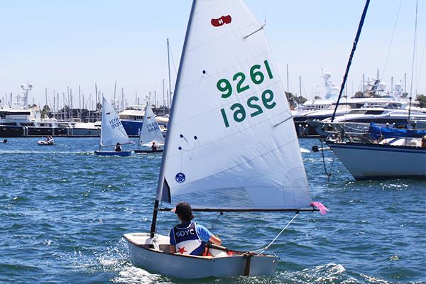 Sabots set for the 48th Dutch Shoe Marathon photo copyright SDYC taken at San Diego Yacht Club and featuring the Sabot class