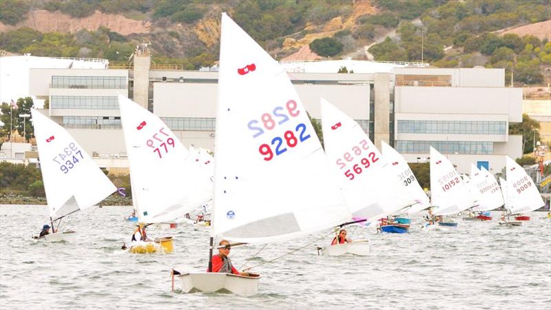 Dutch Shoe Marathon 2018 photo copyright San Diego Yacht Club taken at San Diego Yacht Club and featuring the Sabot class