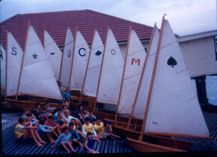 Some of the Sabots that were lost in the fire had raced at Lane Cove for generations photo copyright Harry Fisher taken at Lane Cove 12ft Sailing Skiff Club and featuring the Sabot class