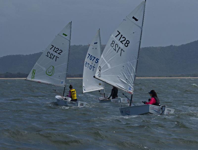 Three girls in top six - 57th Sabot Nationals and Sabot Week photo copyright R & A Sutton taken at Townsville Sailing Club and featuring the Sabot class
