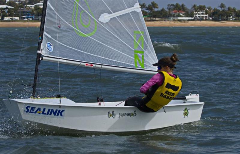 Keisha Day in action - 57th Sabot Nationals and Sabot Week photo copyright R & A Sutton taken at Townsville Sailing Club and featuring the Sabot class