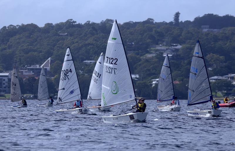 Close Sabot 1-Up racing, National Champion Keisha Day in 7122, Holy Guacamole, during ther 58th Sabot National Championship - photo © Sam Gong