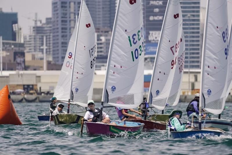 Dutch Shoe Marathon photo copyright Simone Staff taken at San Diego Yacht Club and featuring the Sabot class