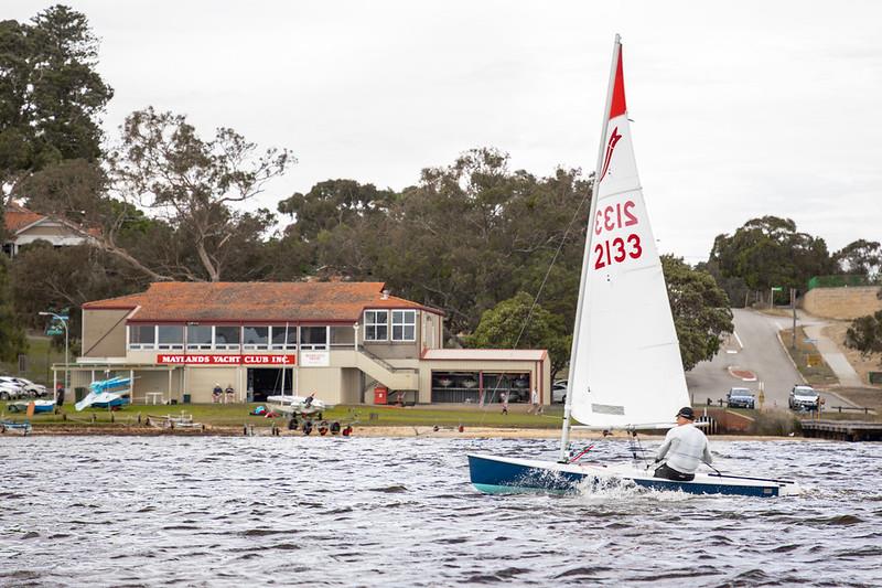 Sabre WA State Championships Heats 1 & 2 photo copyright David Ponton taken at Maylands Yacht Club and featuring the Sabre class