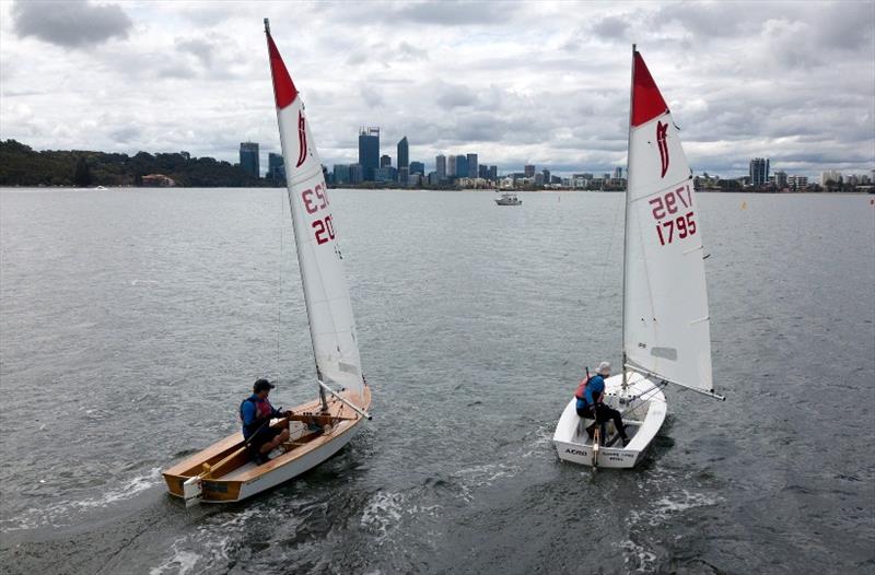 2020 Sabre WA State Championships photo copyright Sails on Swan / John Chapman taken at Perth Dinghy Sailing Club and featuring the Sabre class