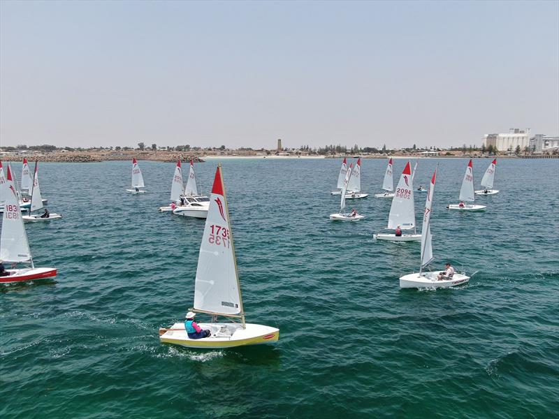 The class is sailed in all six states around Australia photo copyright Harry Fisher taken at  and featuring the Sabre class