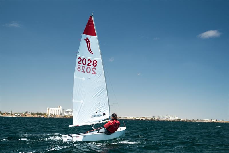 The current Sabre sail at the recent Sabre Nationals in South Australia - photo © Bodhi Stone