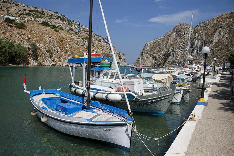 Fishing boats at Varthis, Kalymnos, Greece photo copyright Richard Gladwell taken at  and featuring the  class