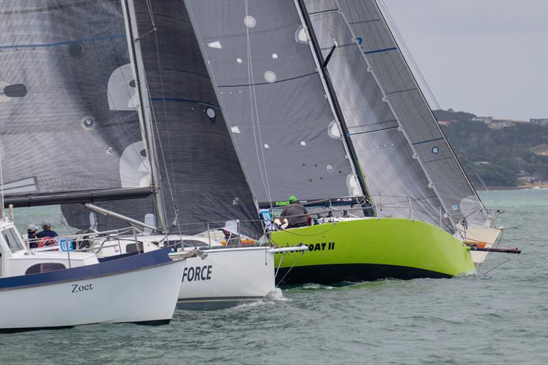 Start of Leg 2 - RNZ2019. They are all entered in the 2020 Evolution Sails RNI photo copyright Deborah Williams taken at Royal Akarana Yacht Club and featuring the  class