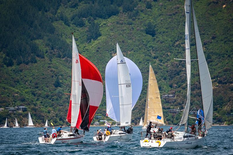 Legacy 2, Abracadabra, Sudoeste - Giesen New Year regatta - Waikawa Boating Club - January 2020 photo copyright Karmyn Ingram Photography taken at Waikawa Boating Club and featuring the  class