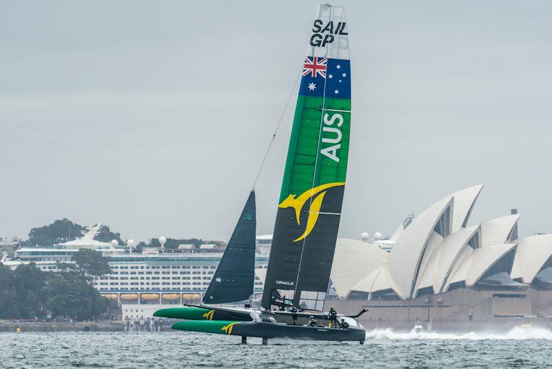 Sydney Harbour Awash With Colour As Six Sailgp Nations Line Up For The First Time