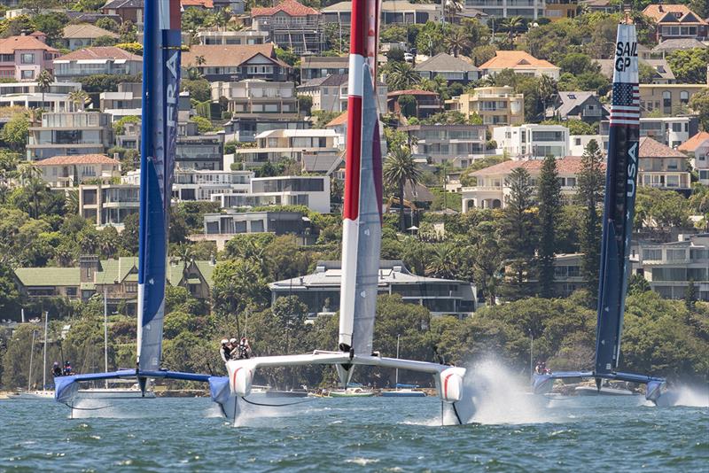 SailGP Practice race day. SailGP Japan Team, SailGP France Team and SailGP USA Team. - photo © Michelle Fowler