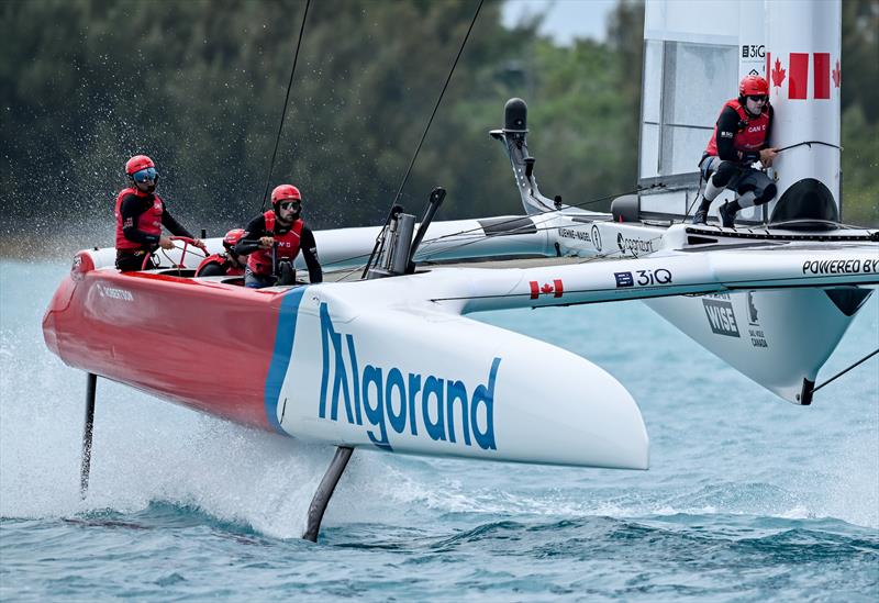 Canada SailGP Team competing on Race Day 1 of Bermuda SailGP Season 3, in Bermuda May .2022  - photo © Ricardo Pinto for SailGP