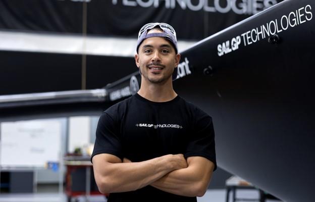 Tyler Williams with the NZ SailGP F50 Amaokura photo copyright Brett Phibbs taken at Royal New Zealand Yacht Squadron and featuring the  class