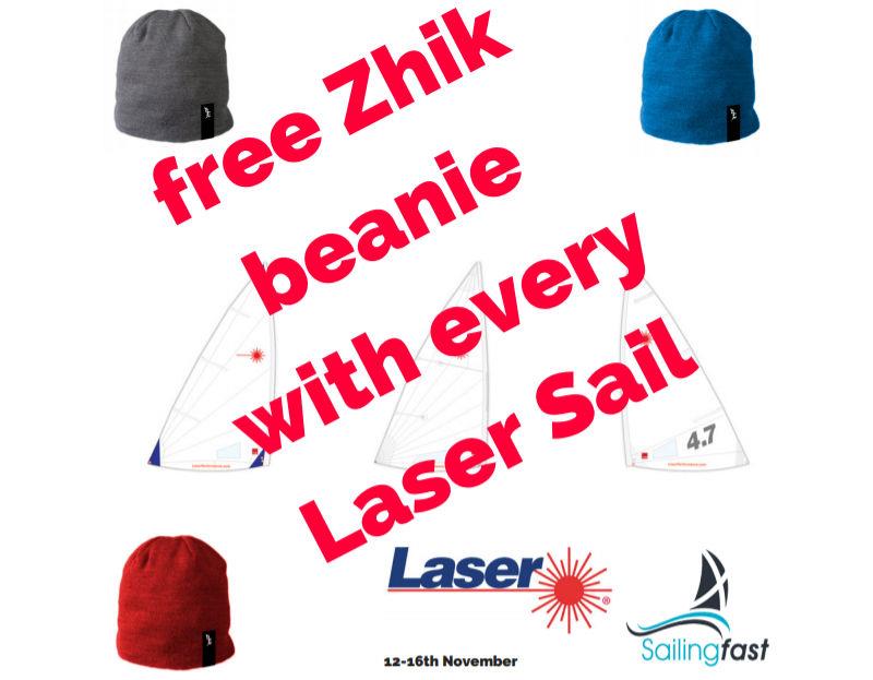Free Zhik neanie with every Laser sail at Sailingfast - 12-16 November 2018 photo copyright Sailingfast taken at  and featuring the  class