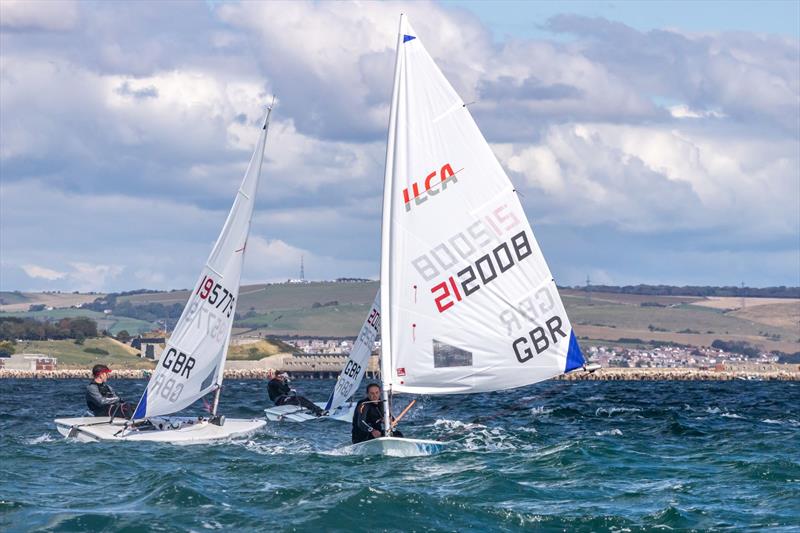 ILCA Nationals racing in Portland Harbour photo copyright Sailingfast taken at Weymouth & Portland Sailing Academy and featuring the  class