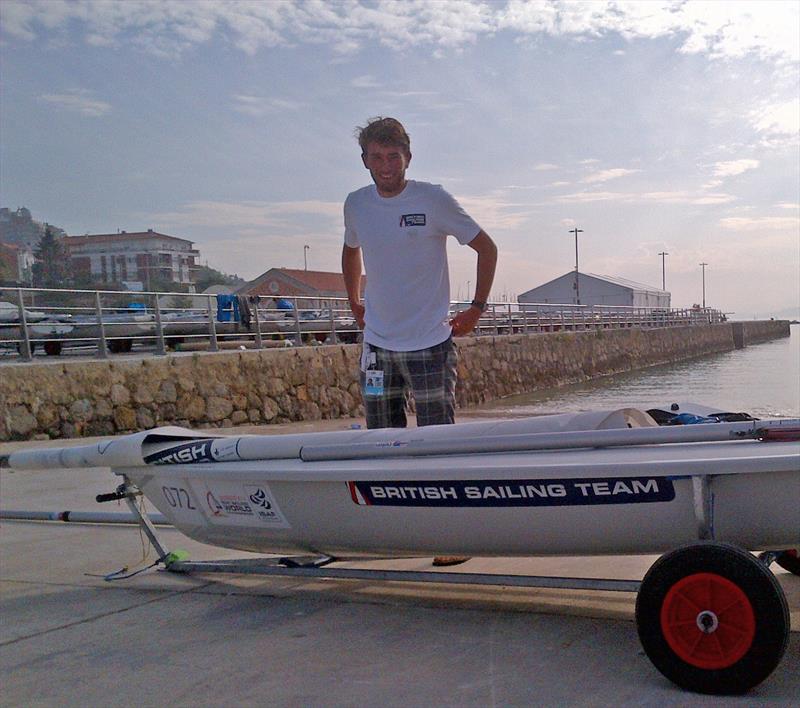 Lorenzo Chiavarini with his ILCA photo copyright Sailingfast taken at  and featuring the  class