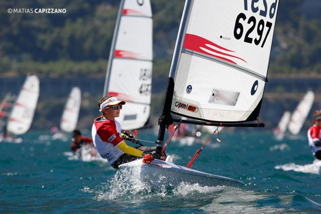 Practice Race, 2013 Open Bic Worlds, Italy © Matias Capizzano http://www.capizzano.com