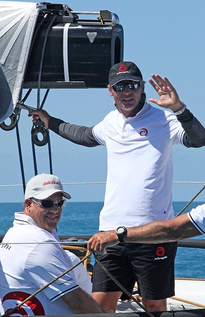 Ernesto Bertarelli, skipper of Wild Oats X © Crosbie Lorimer http://www.crosbielorimer.com