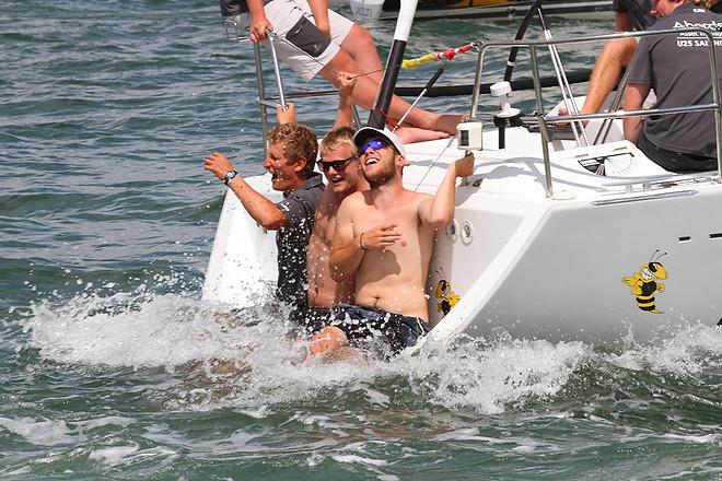 Toe in the Water - Cowes Week 2013 © Ingrid Abery http://www.ingridabery.com