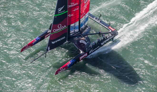 34th America’s Cup - Louis Vuitton Cup Final - Emirates Team New Zealand ©  Luna Rossa/Studio Borlenghi/Borlenghi-Butto