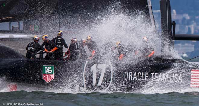 San Francisco, 10/09/13 34th AMERICA’S CUP America’s Cup Final 5 Emirates Team New Zealand vs Oracle Team USA © Carlo Borlenghi/Luna Rossa http://www.lunarossachallenge.com