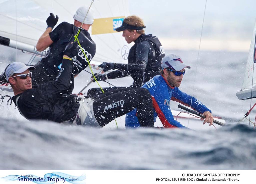 CIUDAD DE SANTANDER Trophy, Isaf sailing World Championships test event.Day 3 photo copyright Jesus Renedo/ Santander City Trophy http://www.santander2014.com/ taken at  and featuring the  class
