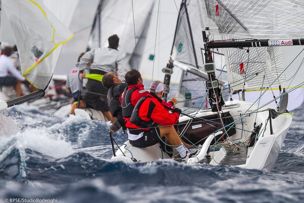 Porto Rotondo, Audi Sailing Series M20 European Championship 2013<br />
Day 2<br />
 © BPSE/Studio Borlenghi/Andrea Pisapia