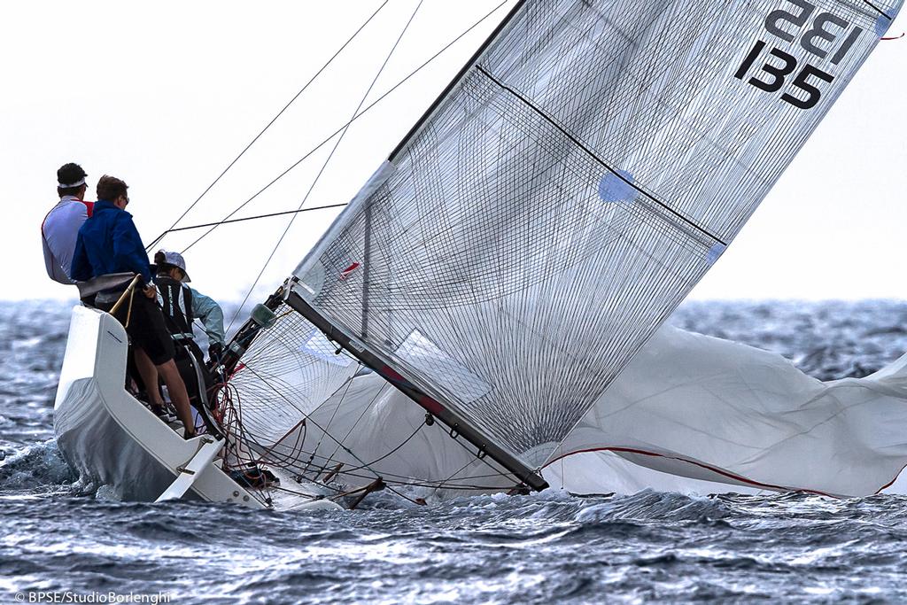 Porto Rotondo, Audi Sailing Series M20 European Championship 2013<br />
Fantastichina - Ger 135 - Friz Homann<br />
Day 2<br />
 © BPSE/Studio Borlenghi/Andrea Pisapia