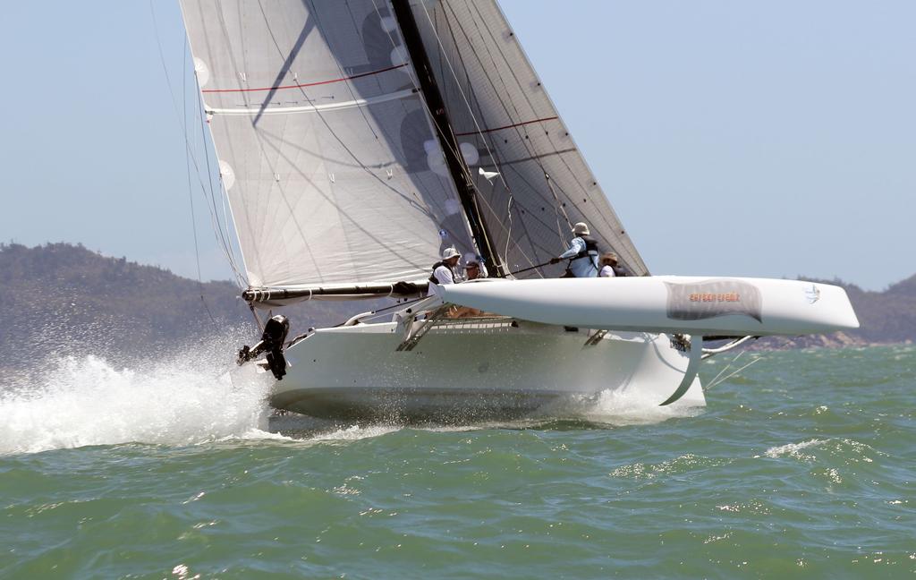 Carbon Credit with curved foil photo copyright SeaLink Magnetic Island Race Week Media SMIRW taken at  and featuring the  class