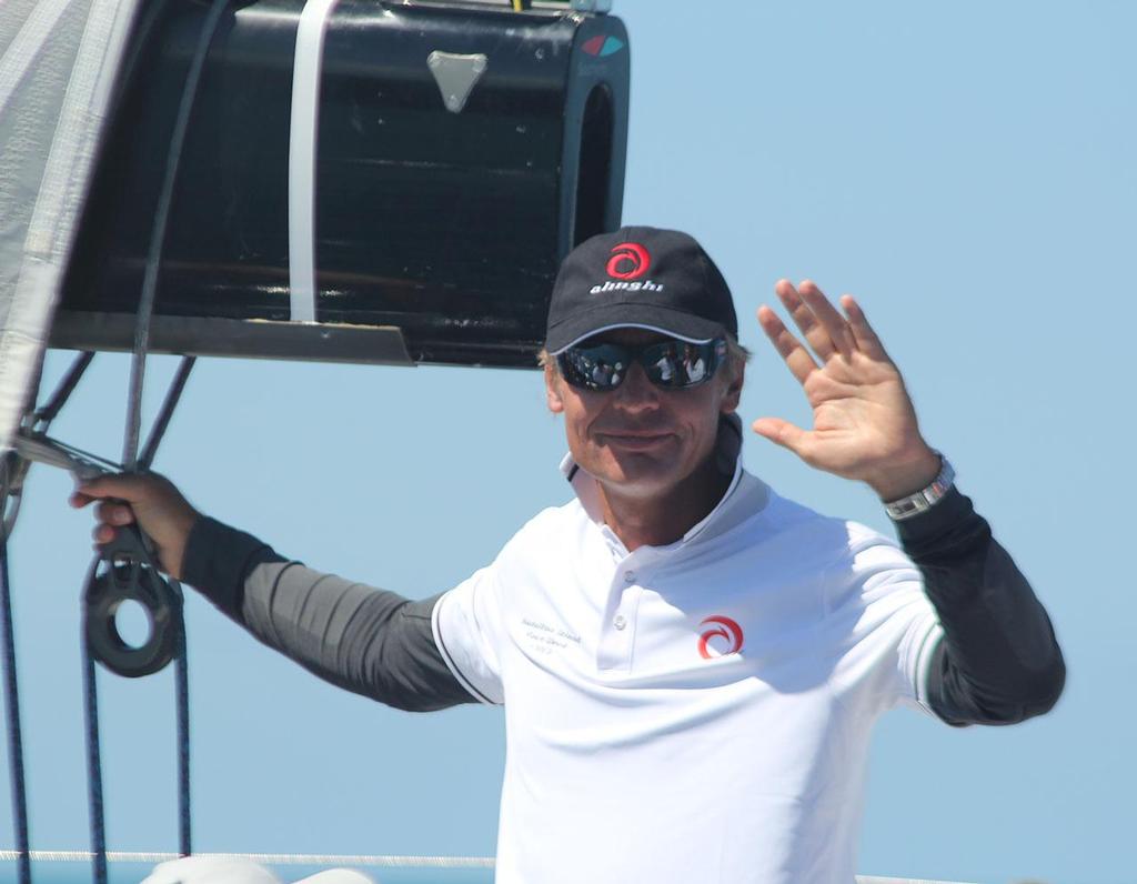 Ernesto Bertarelli - Audi Hamilton Island Race Week 2013 Day 1 photo copyright Sail-World.com http://www.sail-world.com taken at  and featuring the  class