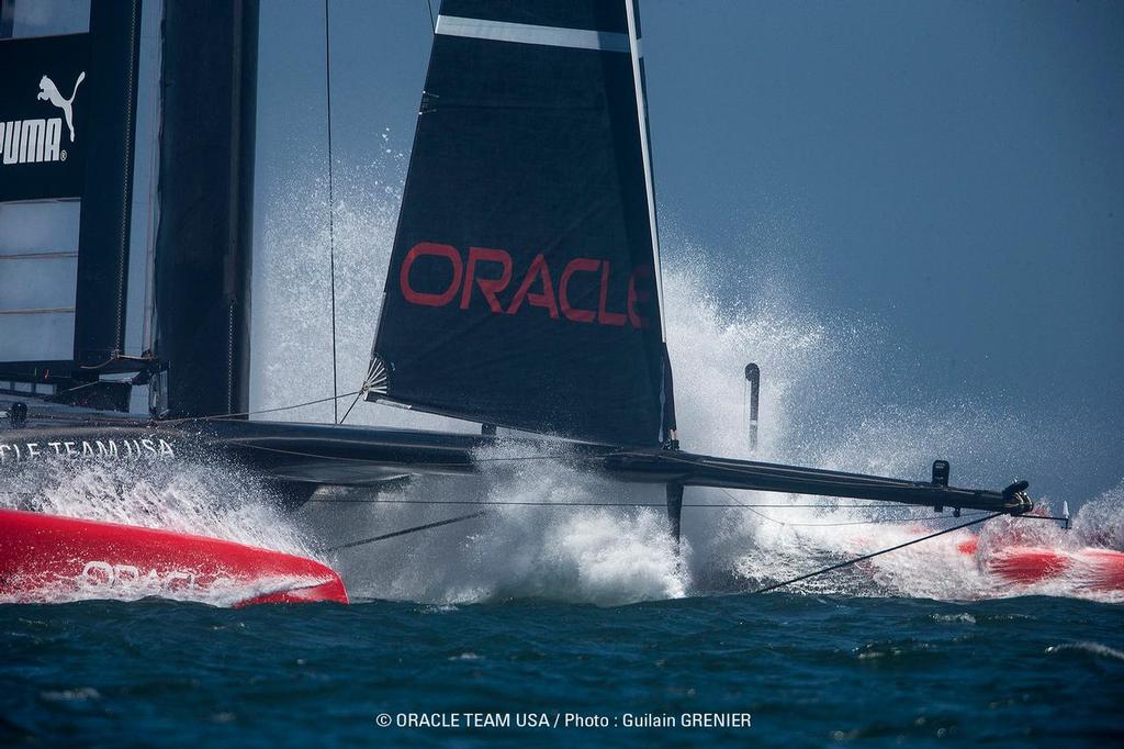 Oracle Team USA - Two boat testing session San Francisco (USA) August 30, 2013SA) / 30-08-2013 © Guilain Grenier Oracle Team USA http://www.oracleteamusamedia.com/