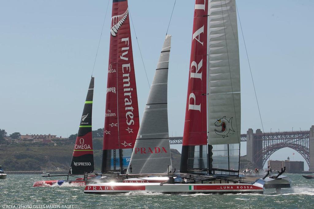 Louis Vuitton Cup - Louis Vuitton Cup Final - Race Day 1 - Race 1 © ACEA - Photo Gilles Martin-Raget http://photo.americascup.com/