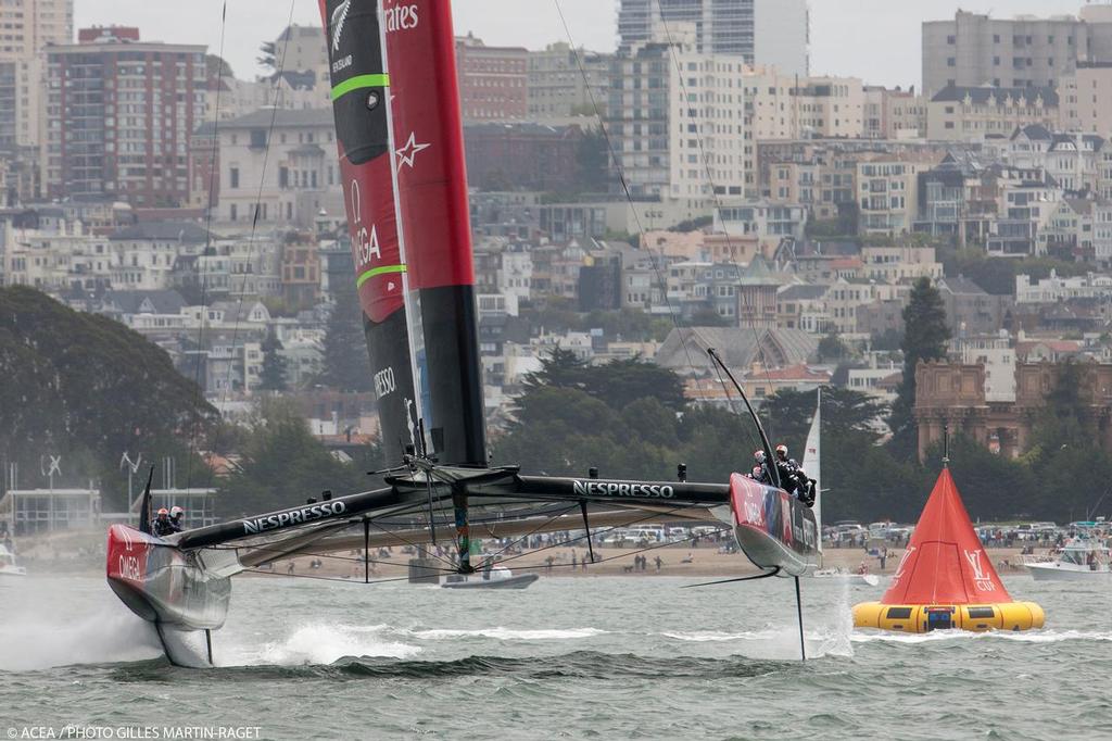 Louis Vuitton Cup - Louis Vuitton Cup Final - Race Day 1 - Race 1 photo copyright ACEA - Photo Gilles Martin-Raget http://photo.americascup.com/ taken at  and featuring the  class