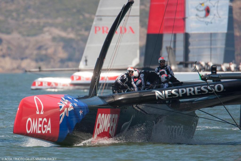 Emirates Team NZ - Louis Vuitton Cup Final, Day 4 © ACEA - Photo Gilles Martin-Raget http://photo.americascup.com/