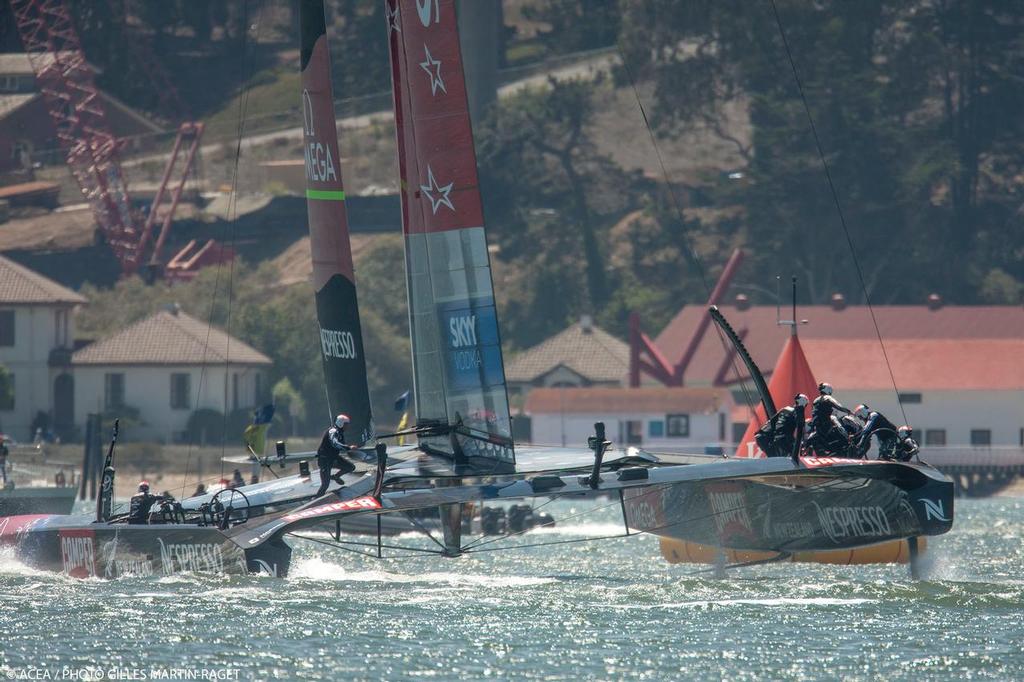 Emirates Team NZ - Louis Vuitton Cup Final, Day 4 photo copyright ACEA - Photo Gilles Martin-Raget http://photo.americascup.com/ taken at  and featuring the  class