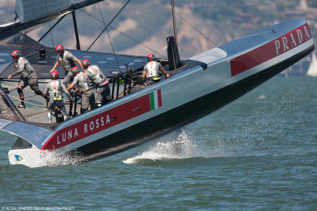 Luna Rossa - Louis Vuitton Cup Final, Day 4 photo copyright ACEA - Photo Gilles Martin-Raget http://photo.americascup.com/ taken at  and featuring the  class