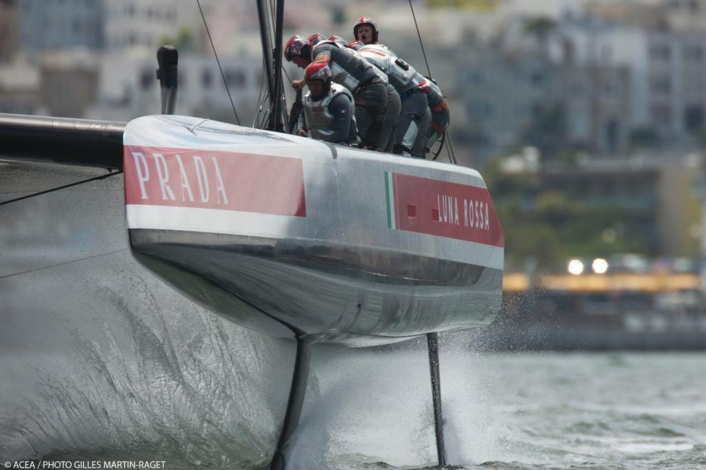 Louis Vuitton Cup - Semi-finals - Luna Rossa vs Artemis Racing - Race 2 © ACEA - Photo Gilles Martin-Raget http://photo.americascup.com/